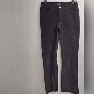 Joujou Skins Black Leather Pants    Size 7/8